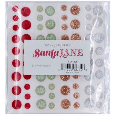 Spellbinders Santa Lane  Embellishments - Gemstones